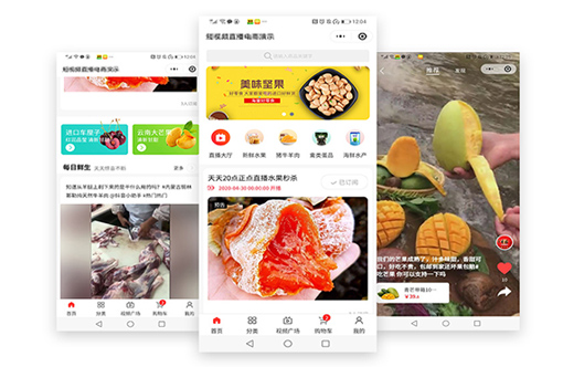 直播短視頻帶貨平臺(tái)